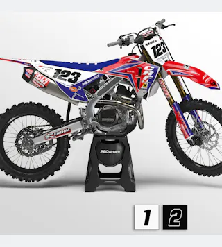 Kit de Autocolantes 24MX Honda PRO