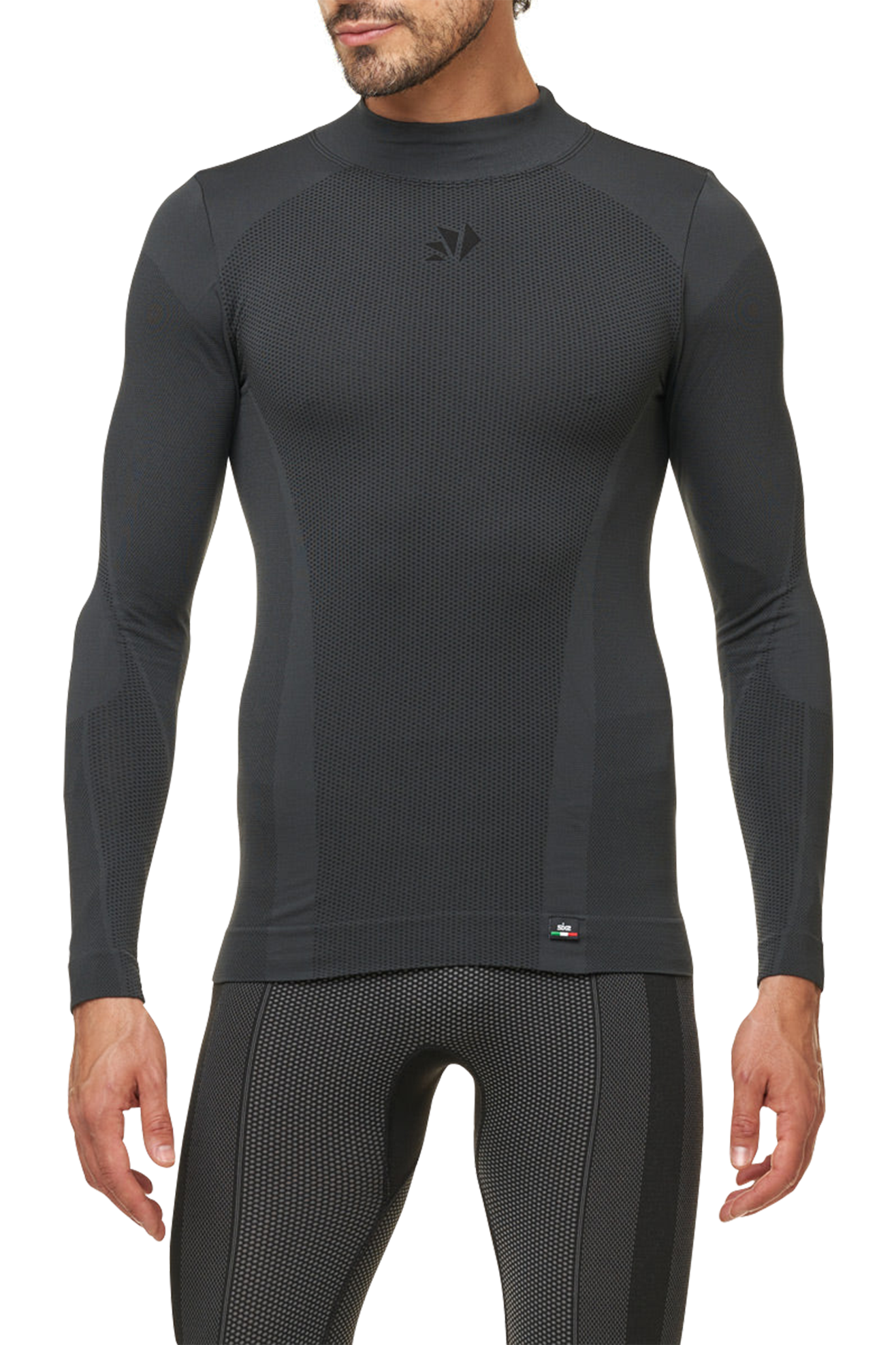 SIXS TS3 V2 4-Season Long-sleeve Mock Neck Baselayer Shirt