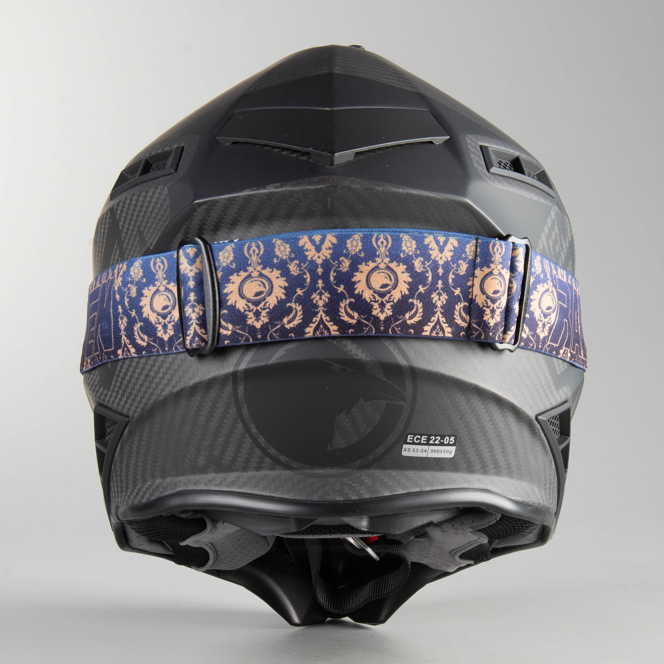 Casco de Cross Raven Ipsum