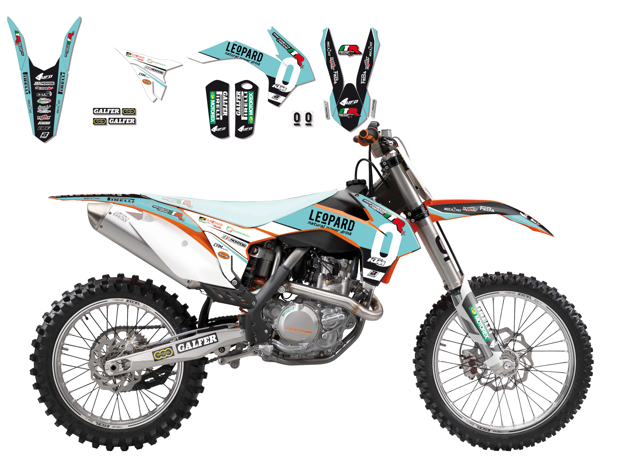 Blackbird Marchetti Racing ReplicaDecal Kit
