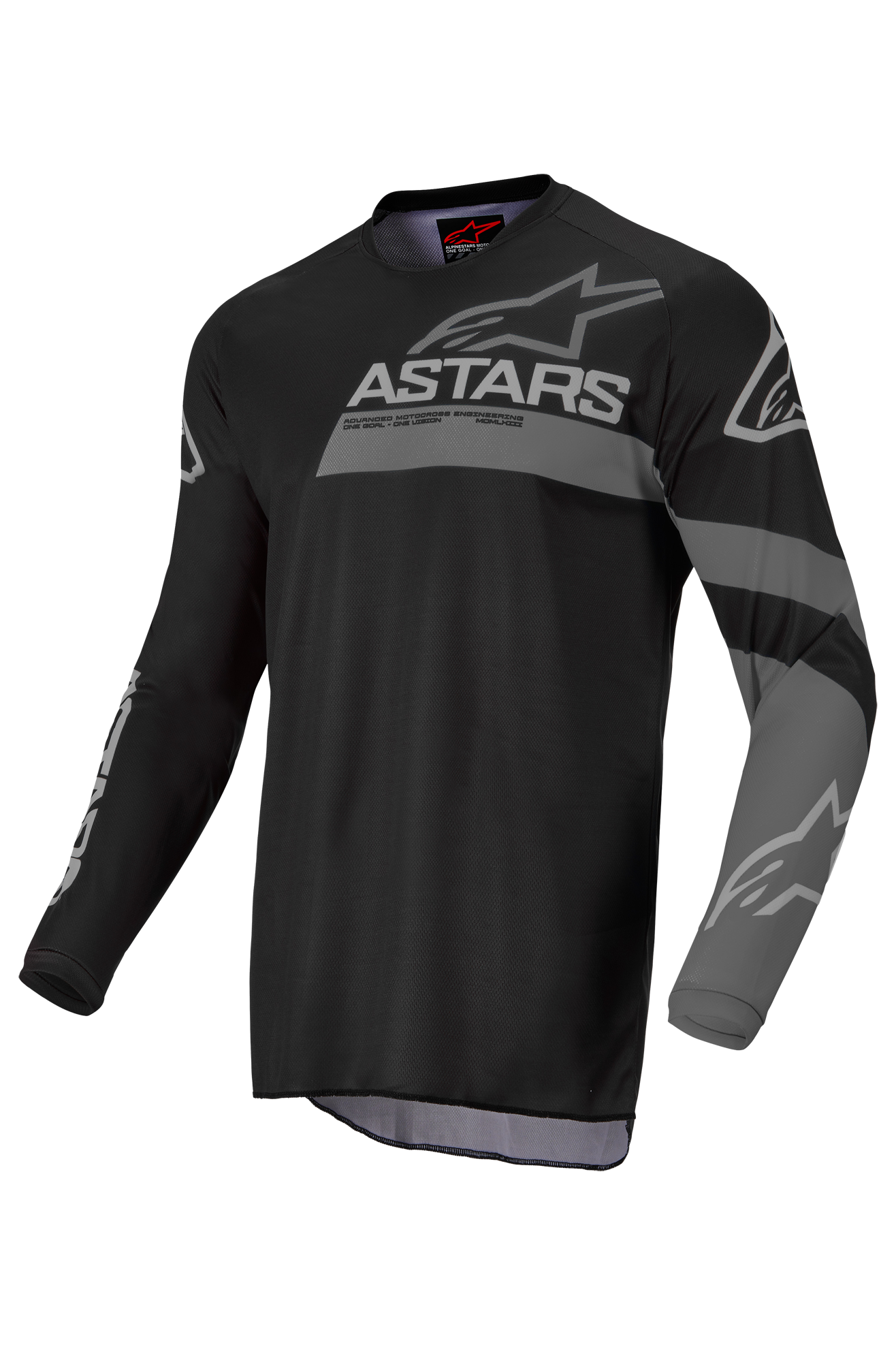 Camiseta de Cross Niño Alpinestars Racer Graphite