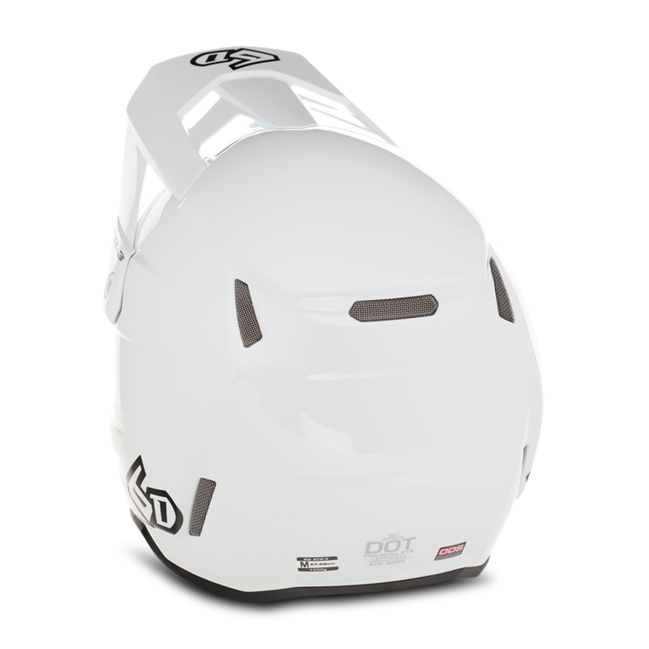 Crosshelm 6D ATR-3Y Jeugd Solid FIM
