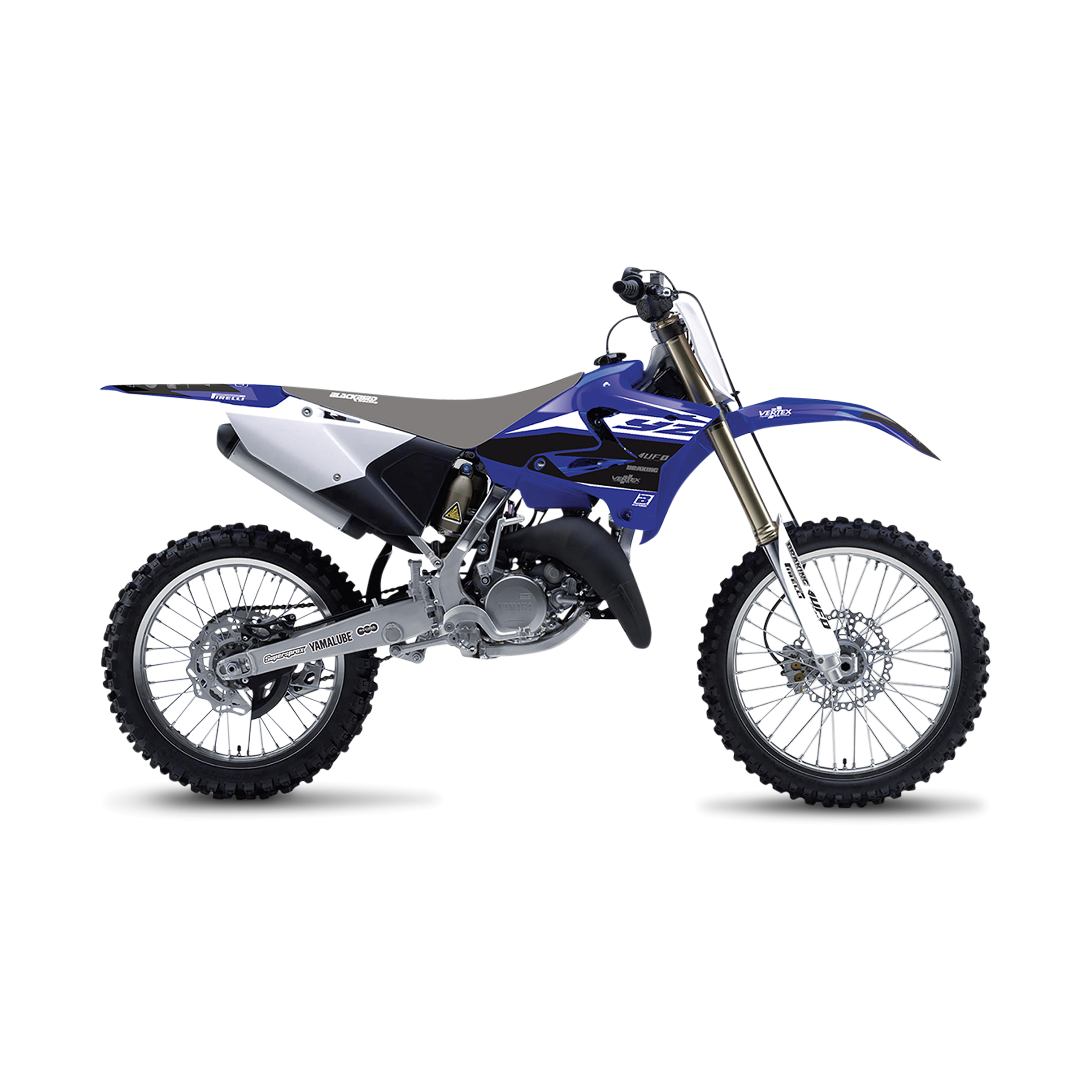 Kit de Adhesivos Blackbird Replica Racing 19 Azul-Negro-Blanco