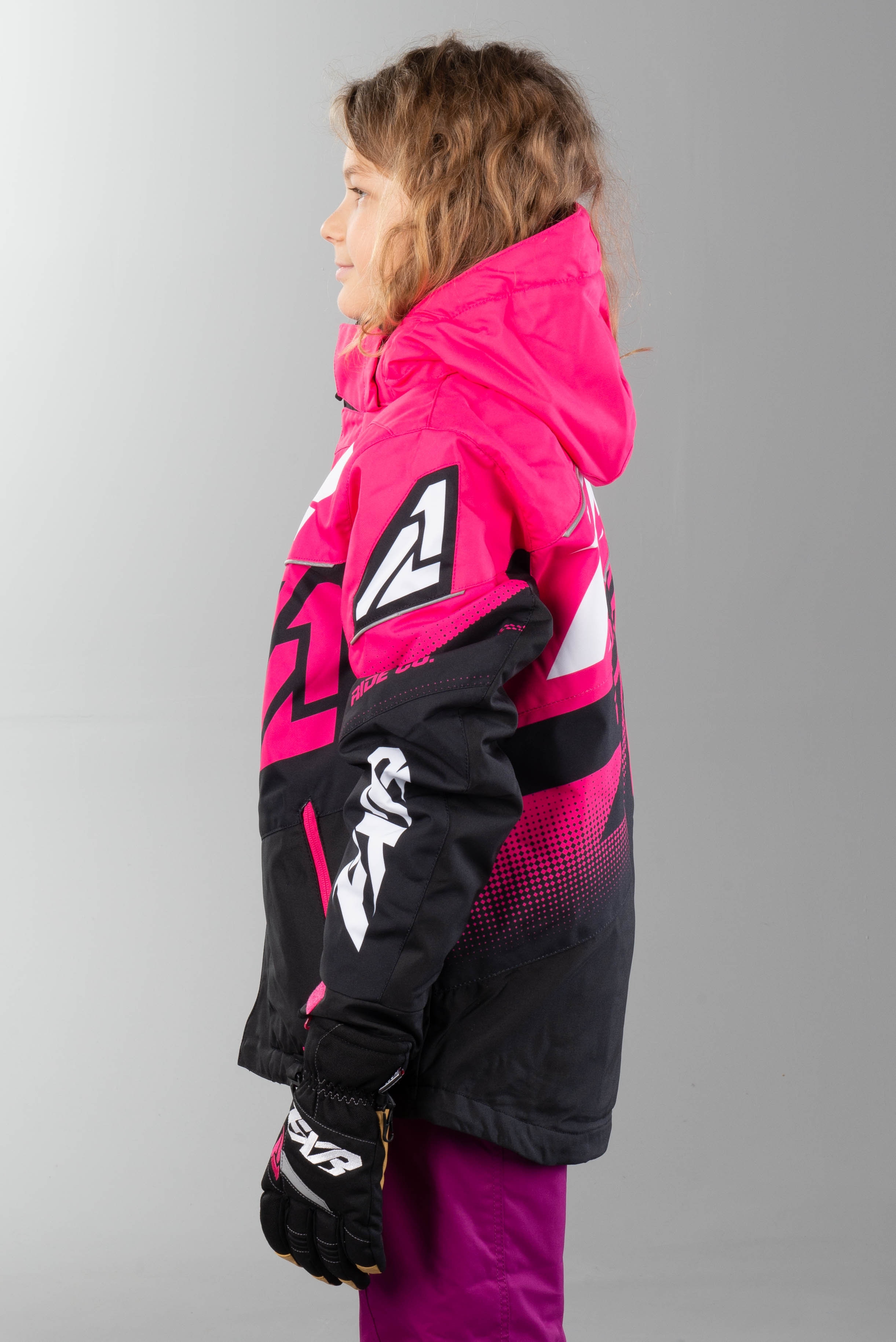 Jakke FXR Boost Junior Rosa Svart Hvit Jakke FXR Boost Junior Rosa Svart Hvit