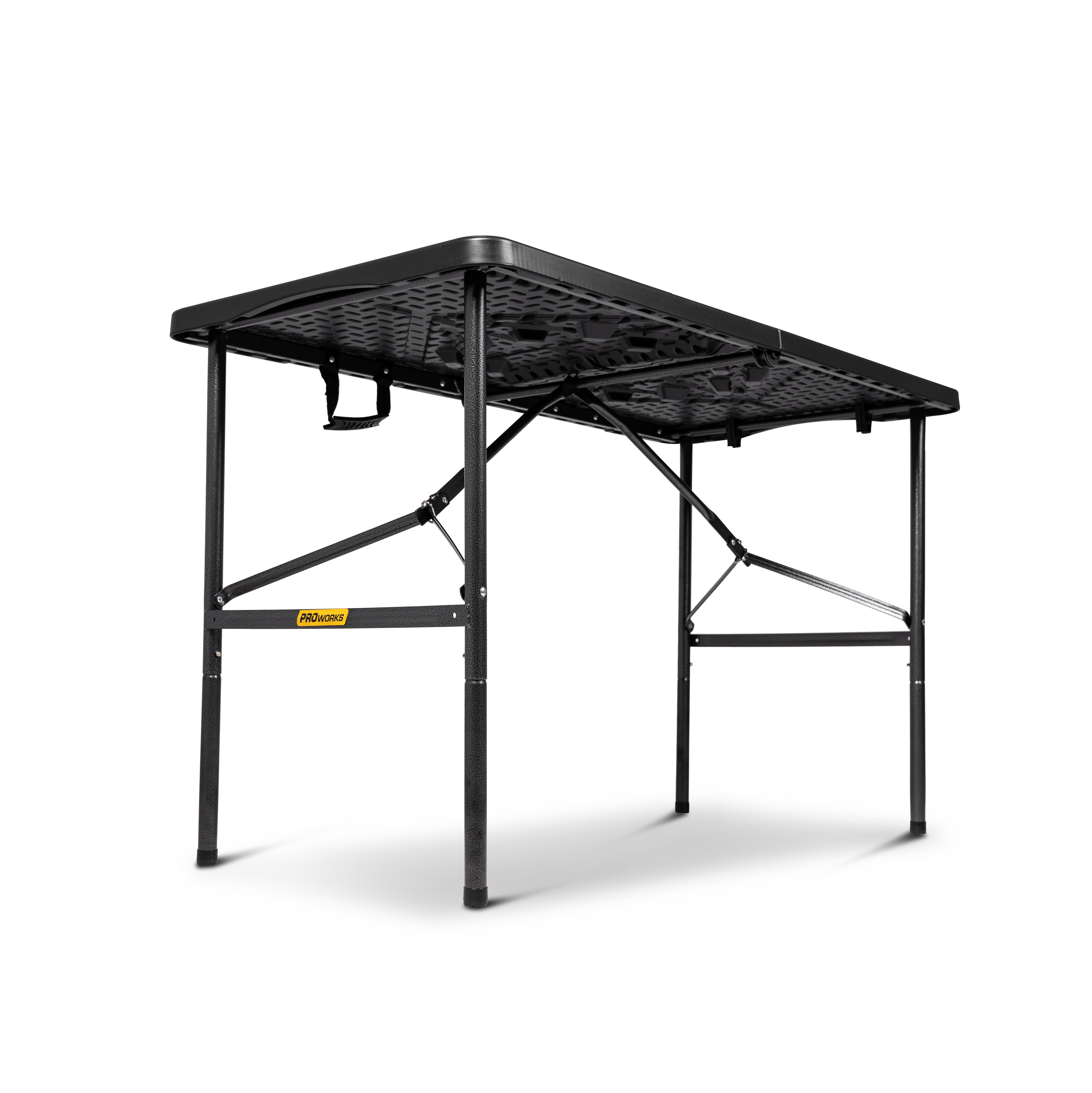 Opvouwtafel Proworks 122x60x74cm Zwart