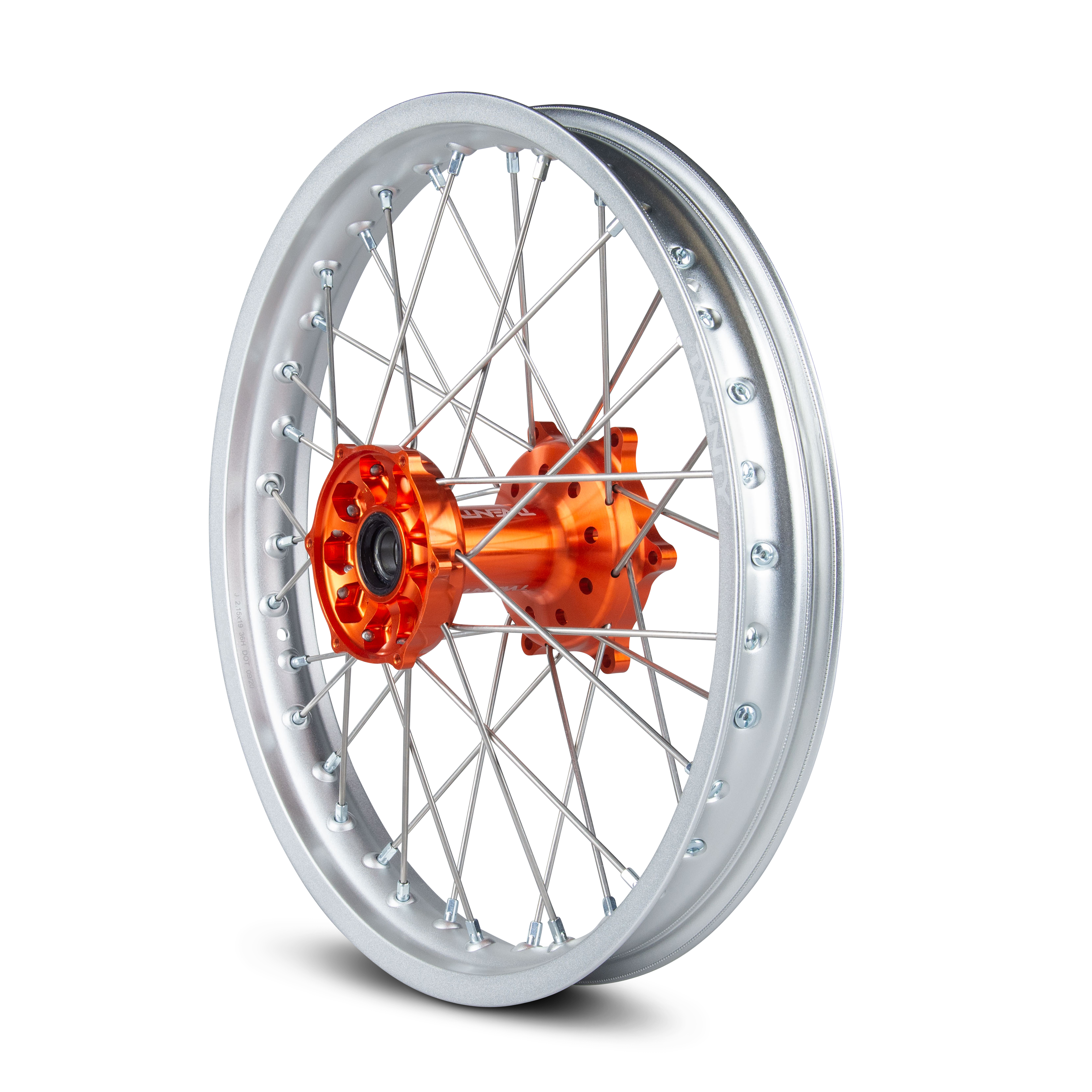 Roată Spate Twenty MX 18" Silver-Orange