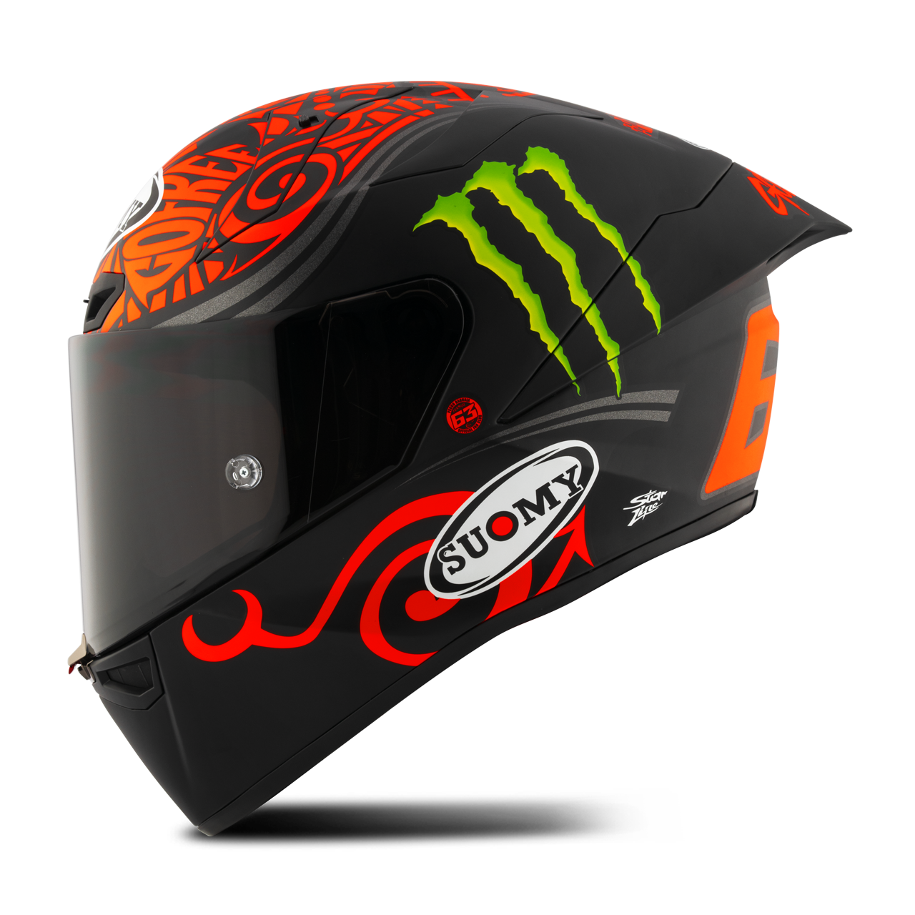 Suomy S1-XR GP Full Face Helmet Bagnaia Monster Repl.2024
