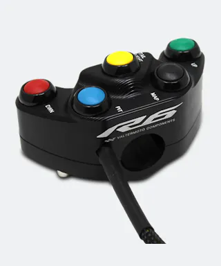 Stuurknoppen Valter Moto R6 18-21 Zwart