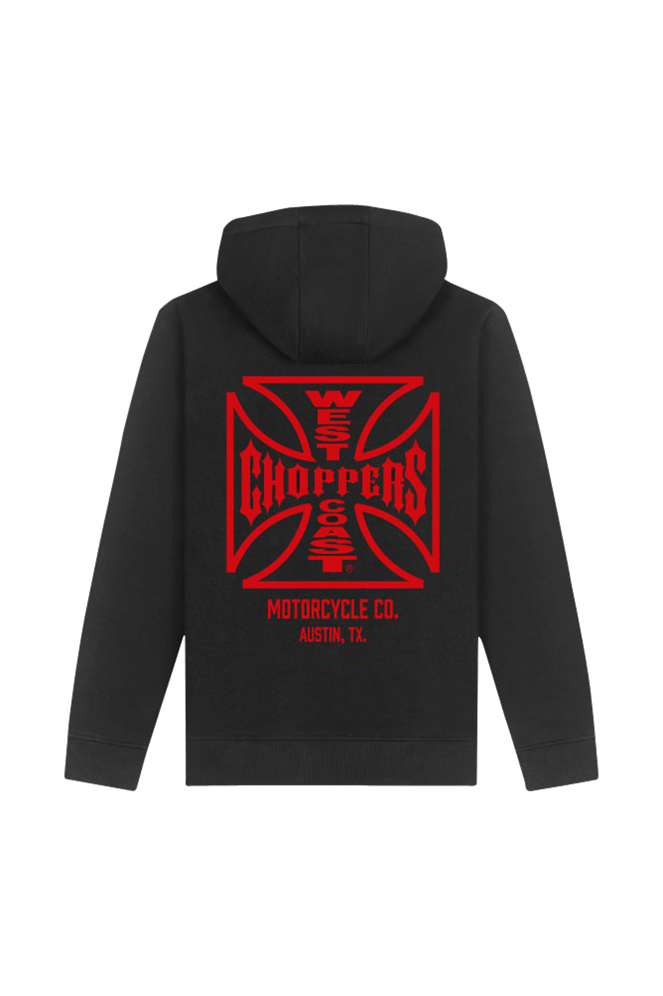 Sudadera con capucha West Coast Choppers ATX Cross Zip