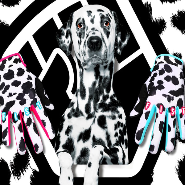 Guantes de Cross Fist Strapped Dalmation
