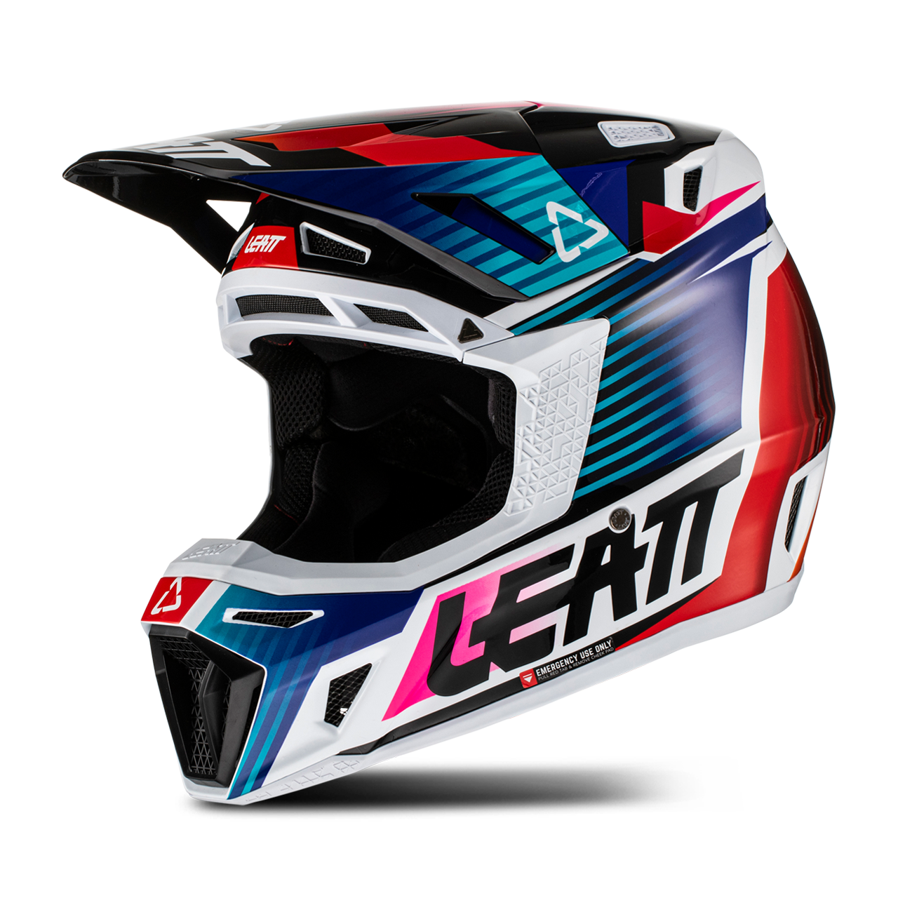 Crosshelm Kit Leatt Moto 8.5 V22 Met Brillen