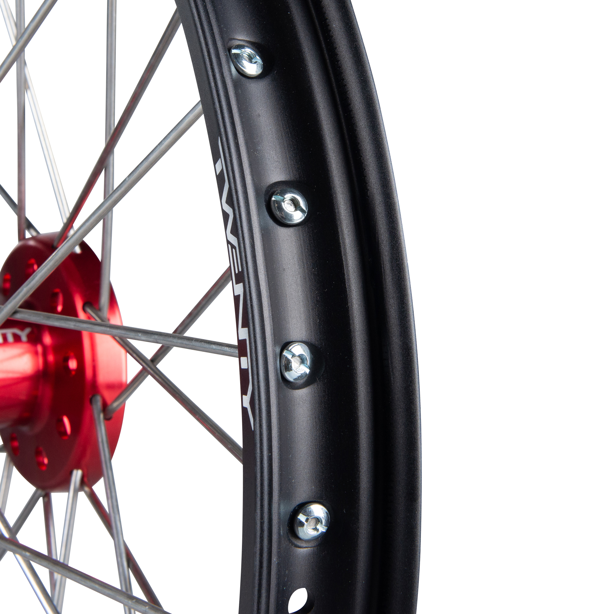Twenty MX Front Wheel Black-Red 21"