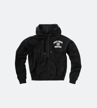 Sudadera Con Cremallera West Coast Choppers Iron Oversized