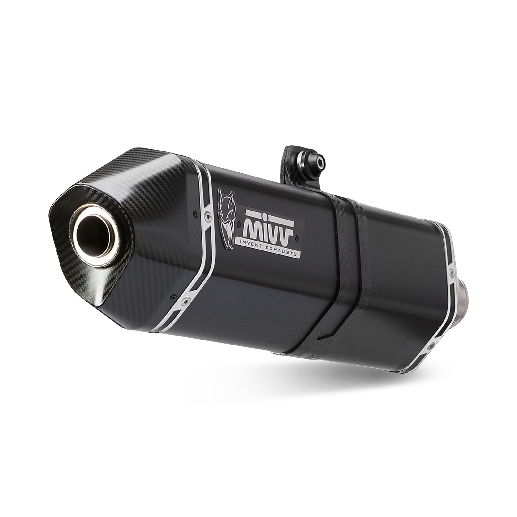 Slip-On Uitlaat Mivv Speed Edge Zwart