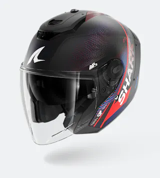 Capacete Aberto Shark Jet Carbon Speed-Tech