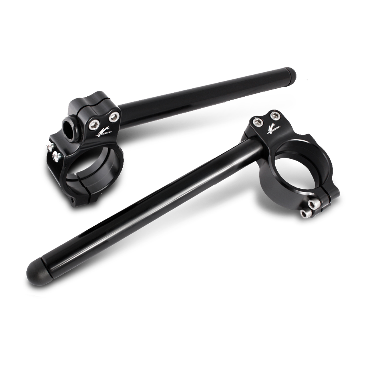 Clip-On Stuur Valter Moto Type 1 Ø53 (Paar) Zwart