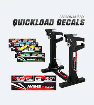 24MX Personalised Stickers for Quickload Stand