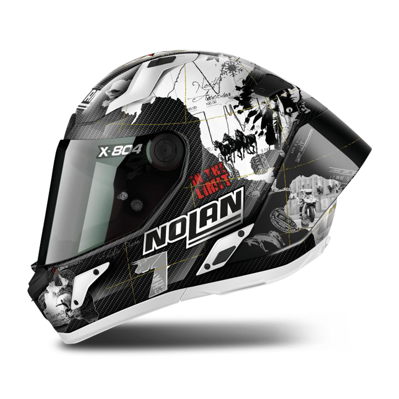 Integraalhelm Nolan X-804 RS Ultra Carbon