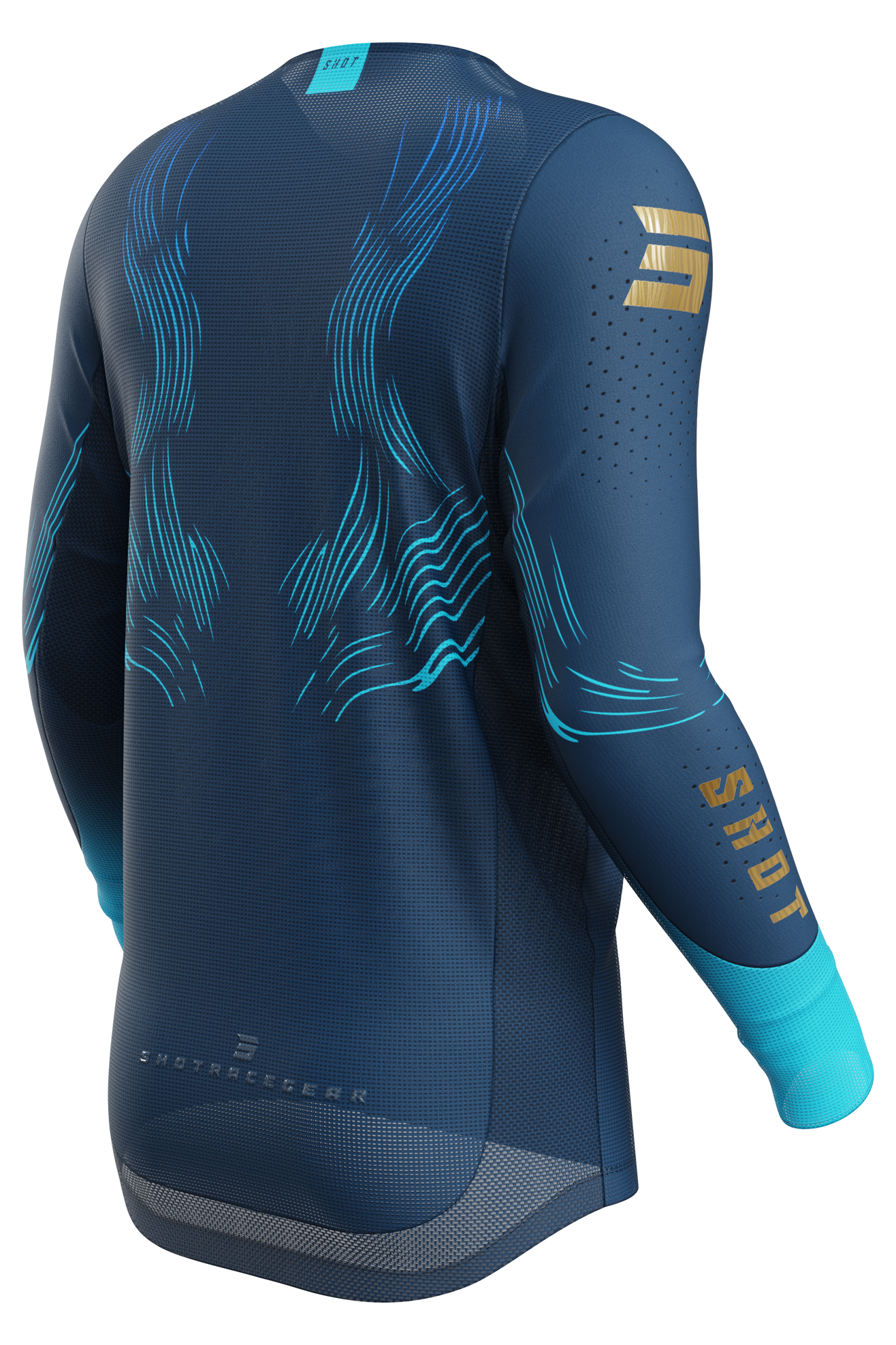 Camiseta Cross Shot Race Gear Aerolite Volt 27