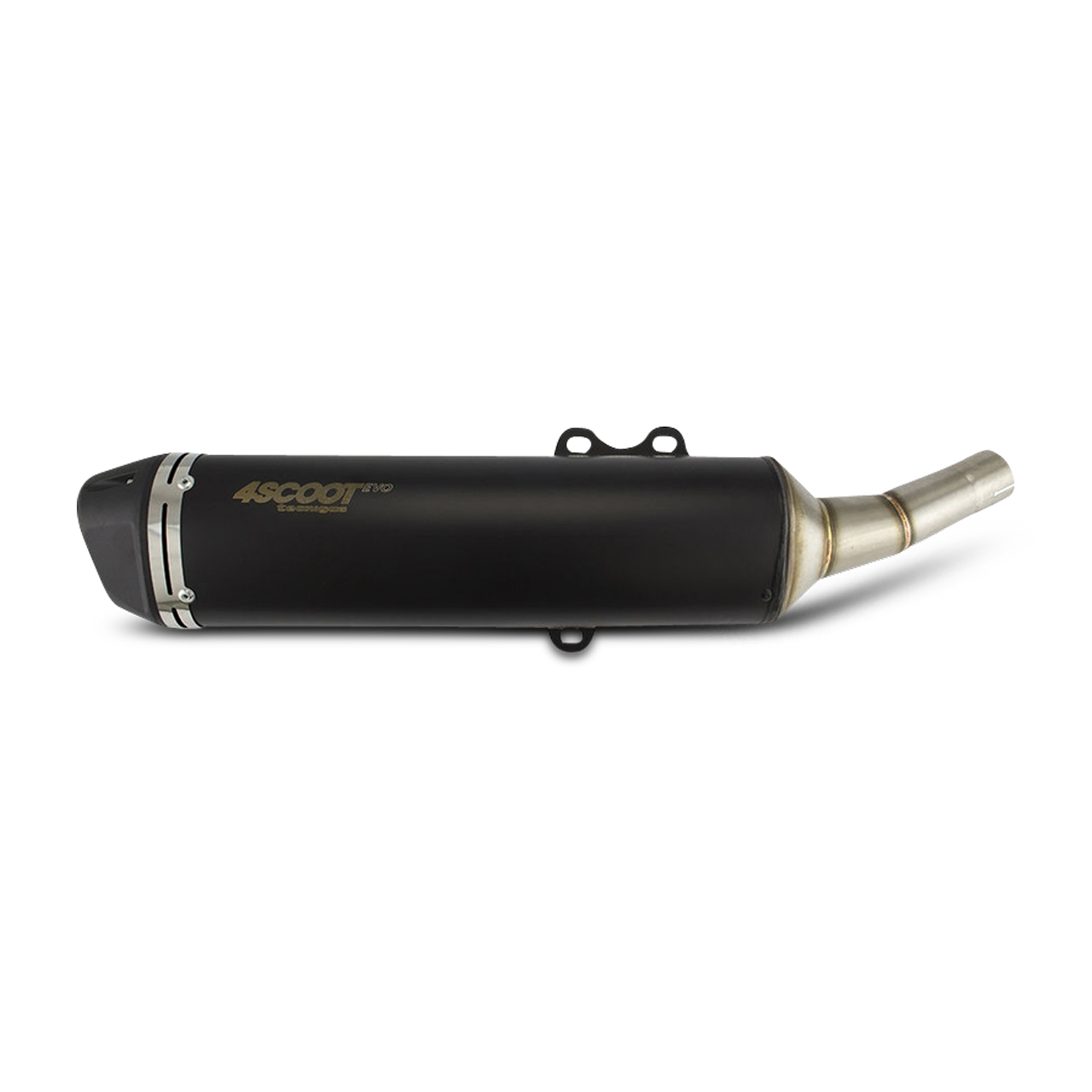 Tlmič Výfuku Tecnigas 4Scoot Evo Čierny