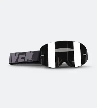 Raven Edge Magnetic Blackout MX Goggles