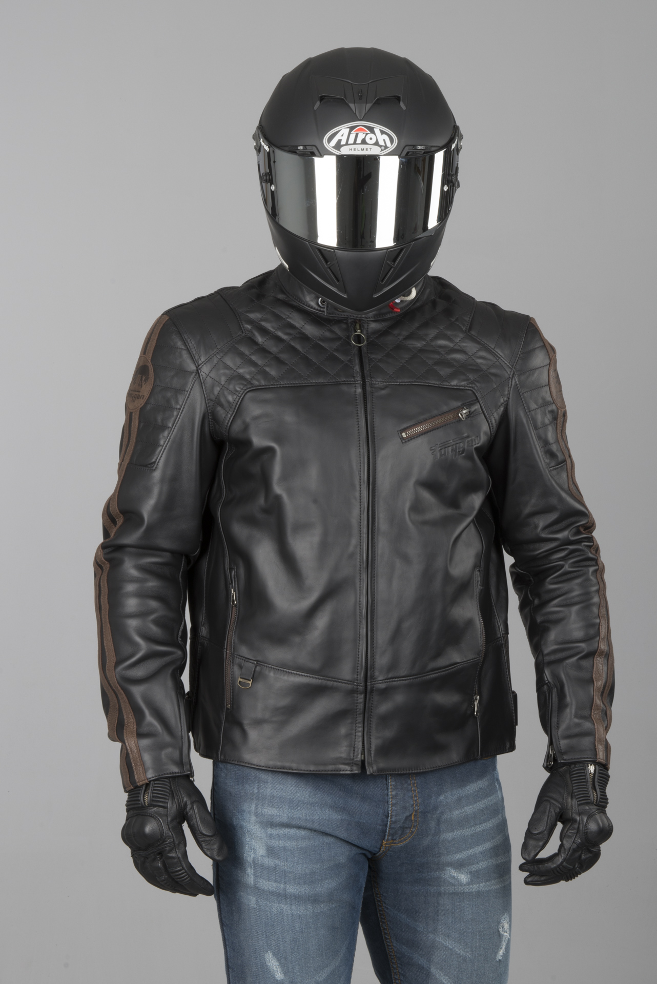 Jakke Furygan Legend Svart Nå 10% Du sparer XLmoto.no Skinnjakke Alpinestars Brena Airflow Svart Mørkegrå Nå 4