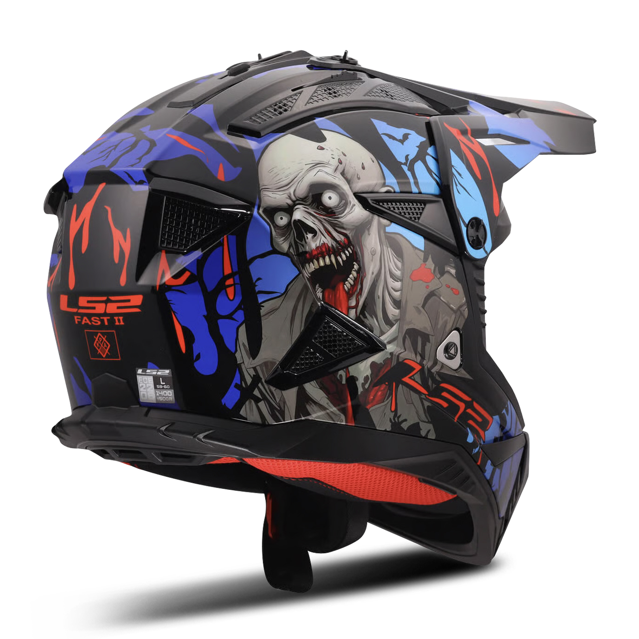 LS2 MX708 Fast II MX Helmet
