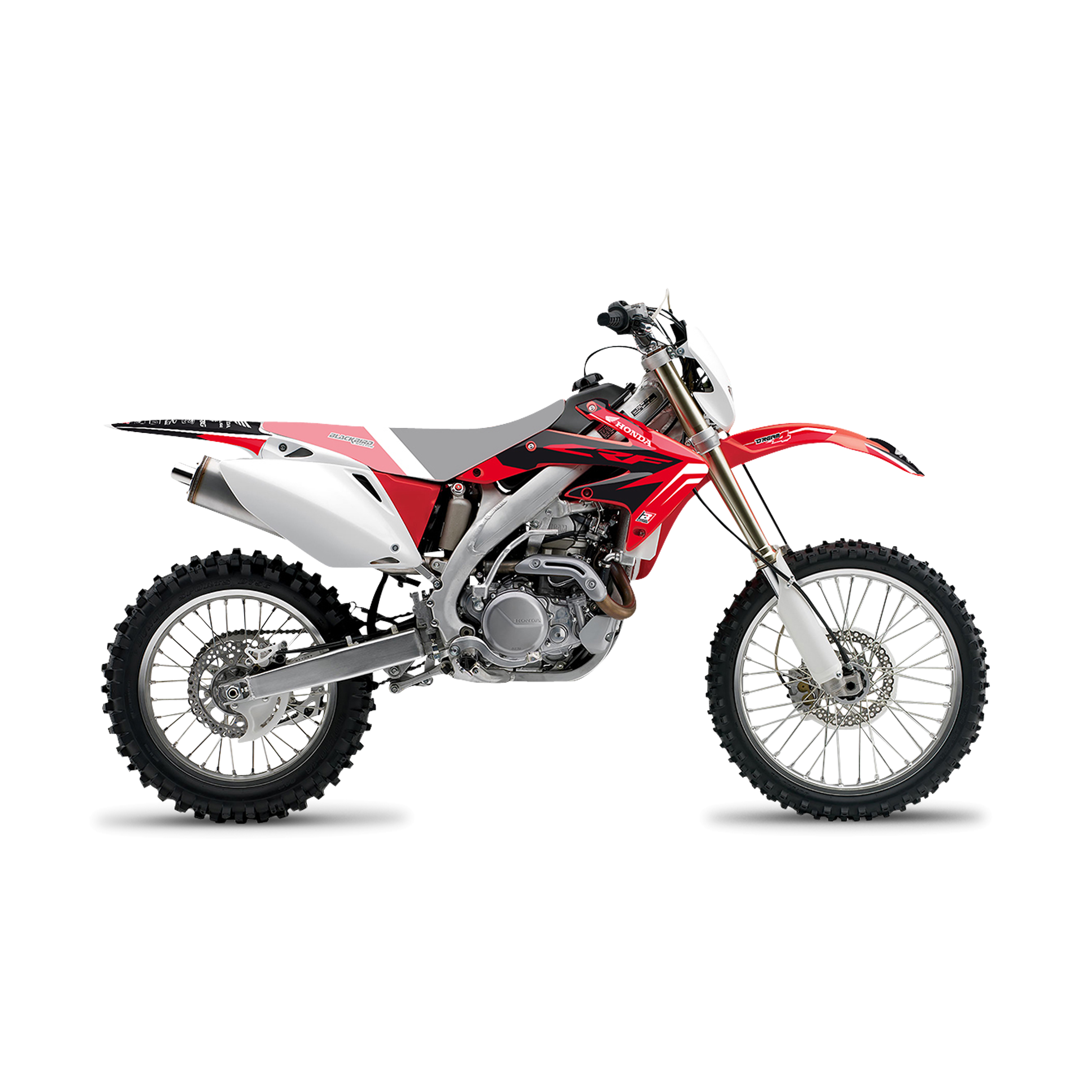 Blackbird Dream 4 Decal Kit Red-Black-White