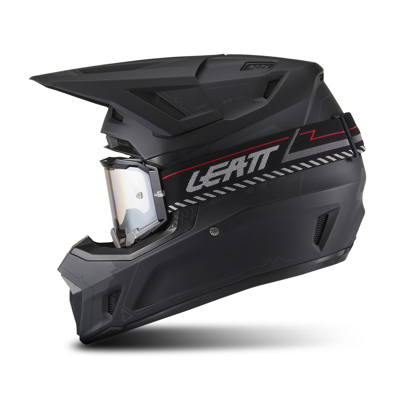 Kit Casco Cross Leatt 7.5 V.27 con Maschere Velocity 4.5