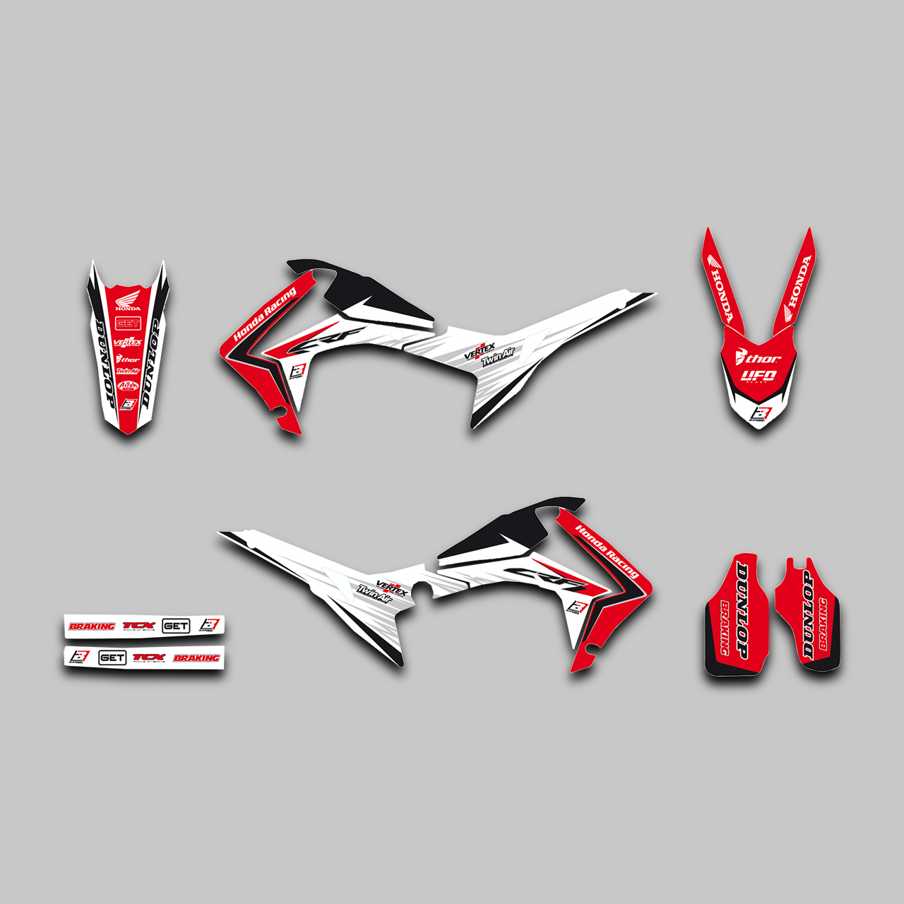Blackbird Linear Decal Kit