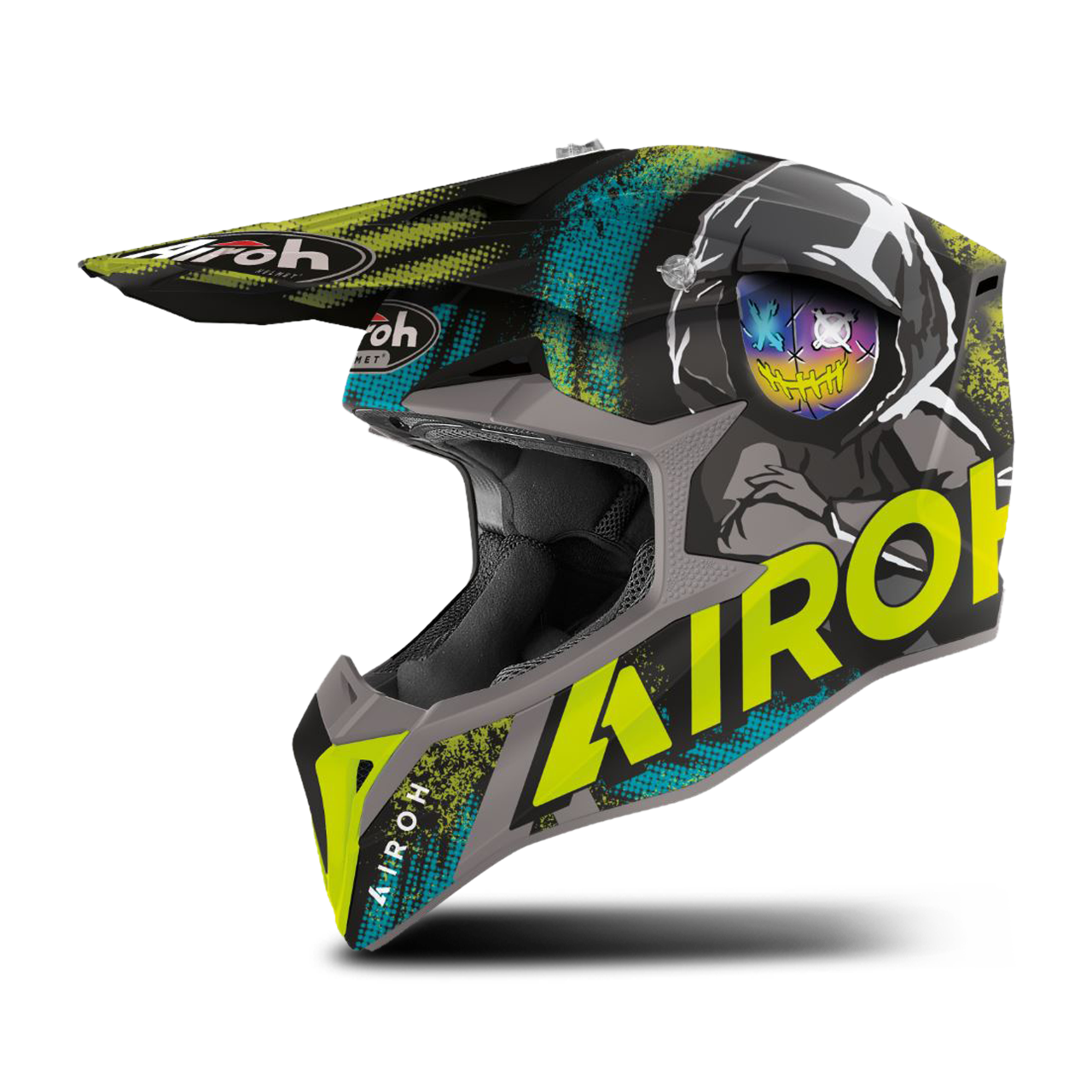 Casco de Cross Airoh Wraap Alien