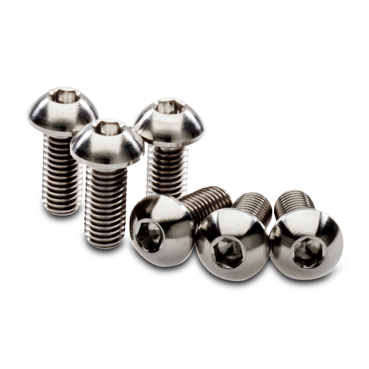 Schroevenset Voorremschijf CNC Racing M8X20 (6 stuks) - Titanium