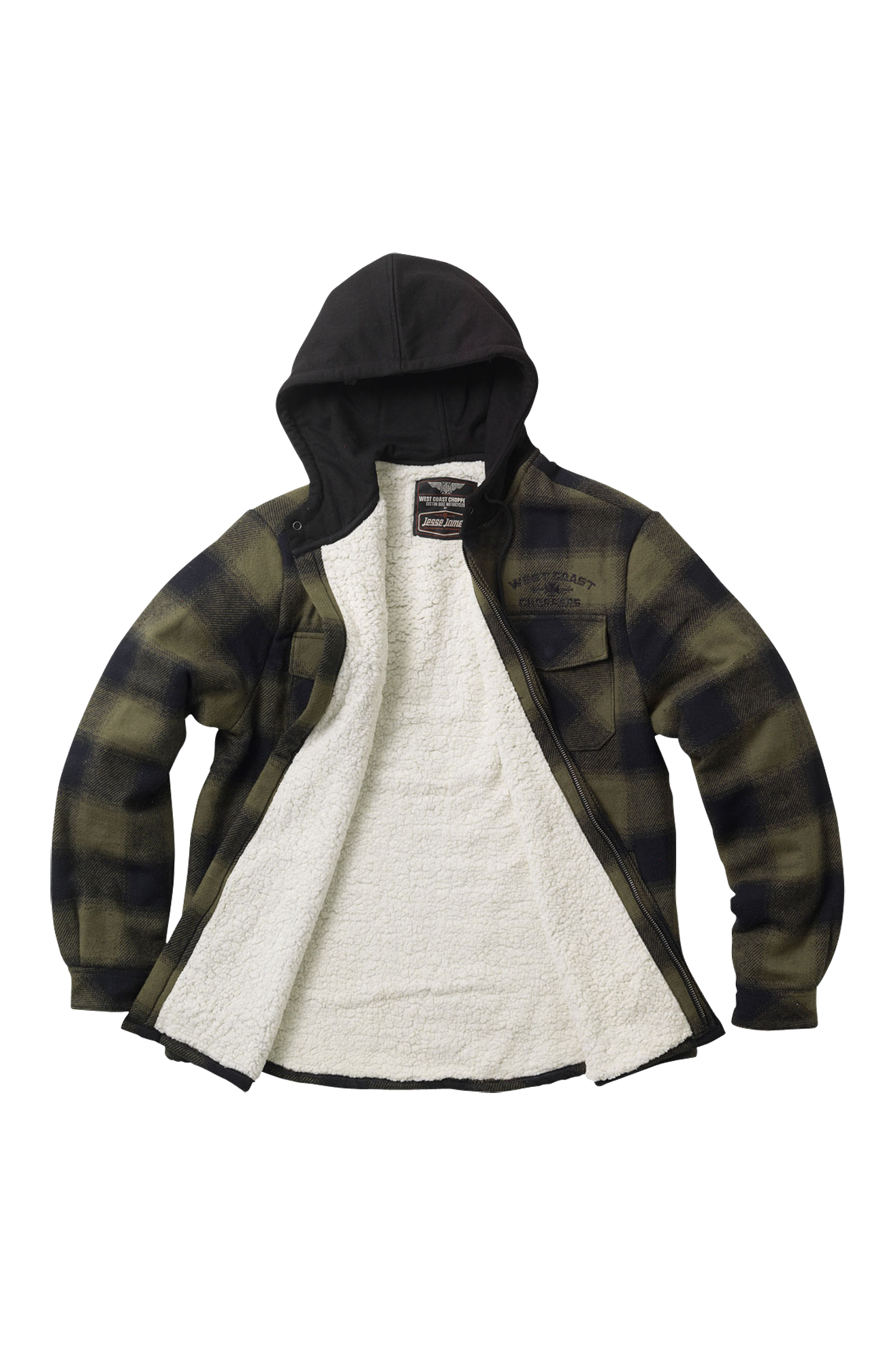 Motorjas West Coast Choppers Hell Bent Flannel