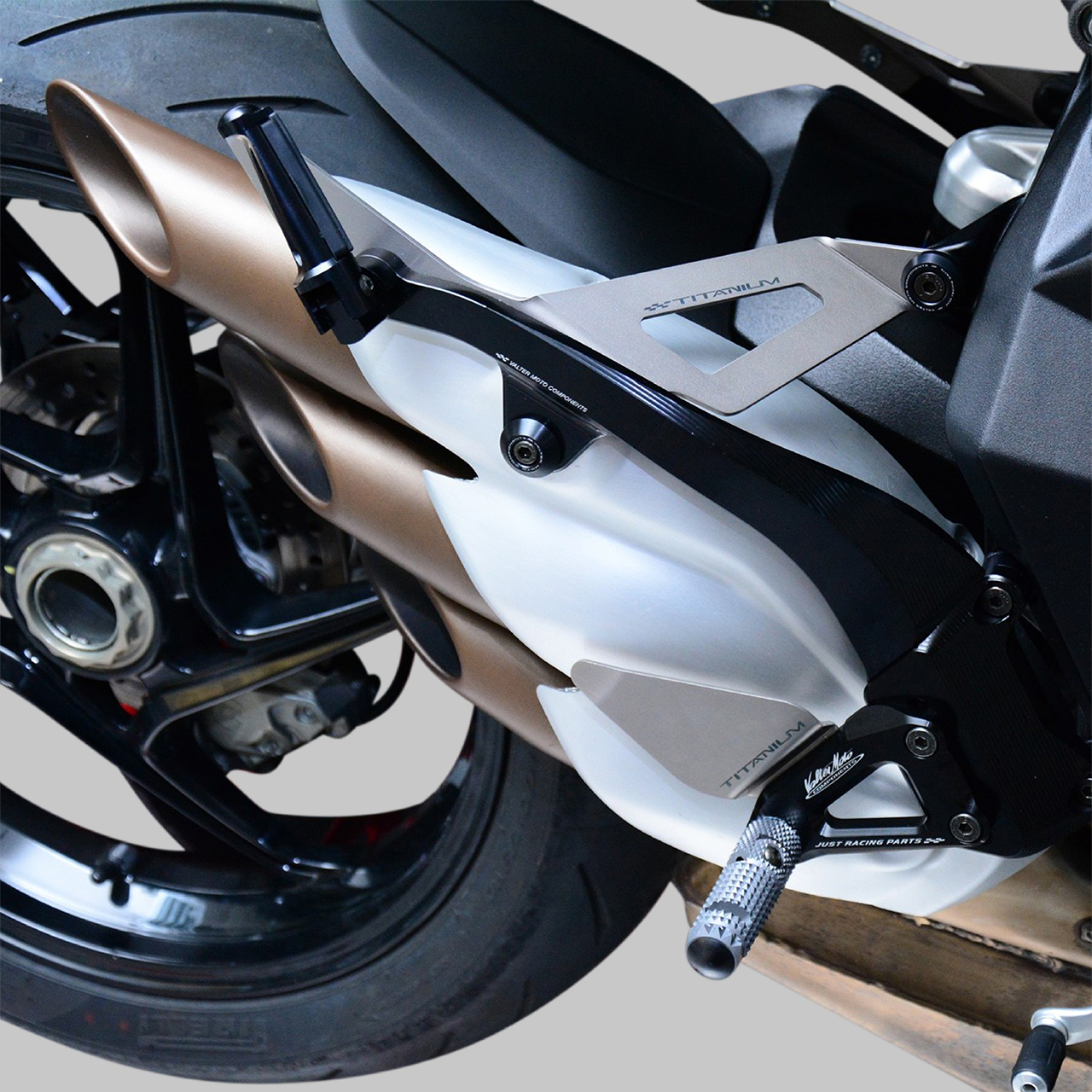 Valter Moto Rearset Passenger Kit