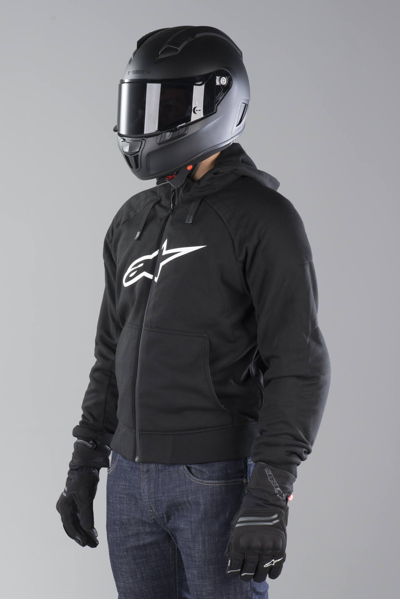 Chaqueta con capucha de Moto de Moto Alpinestars Chrome Sport
