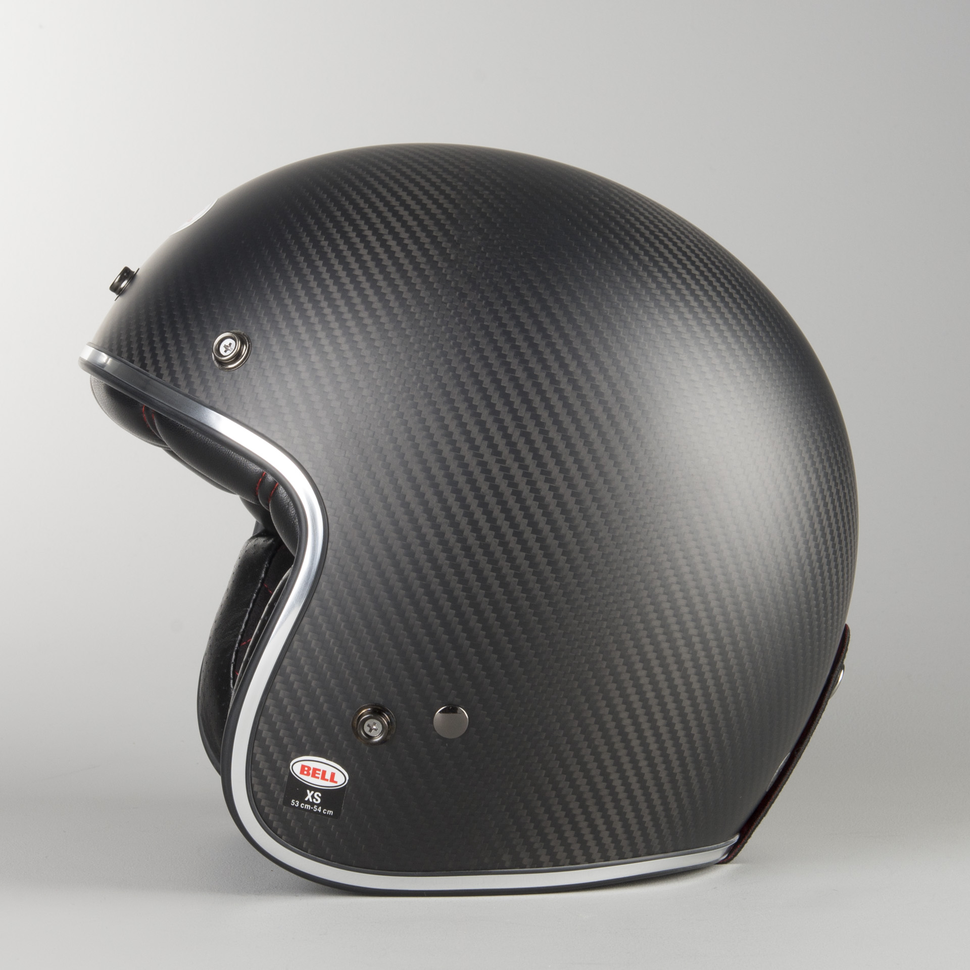 Casco Jet BELL Custom 500 Carbon Solid