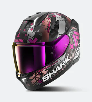Uždaras Šalmas Shark Skwal i3 Hellcat Mat