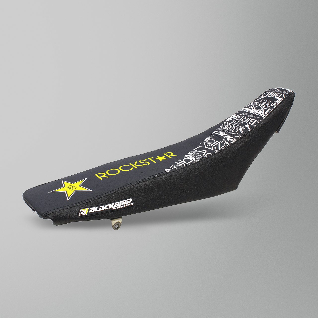 Blackbird Rockstar Energy Complete Decal Kit with Seat Cover Yellow Black