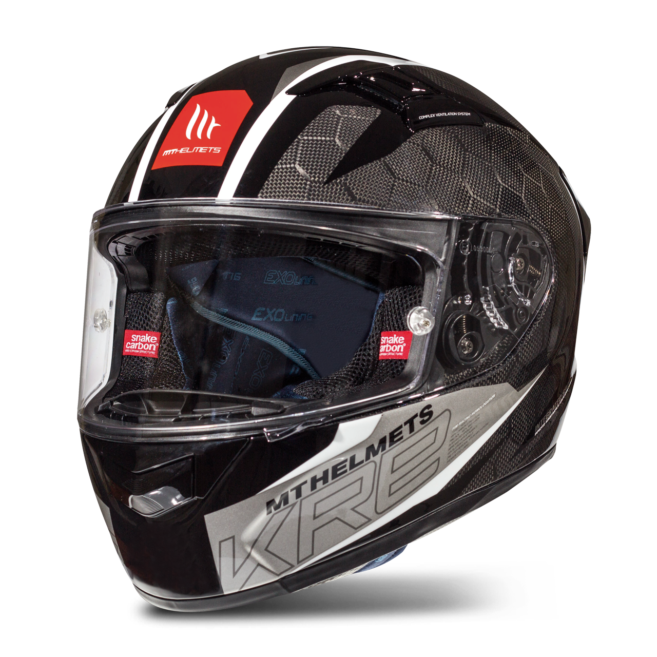 Integraalhelm MT Kre Snake Carbon