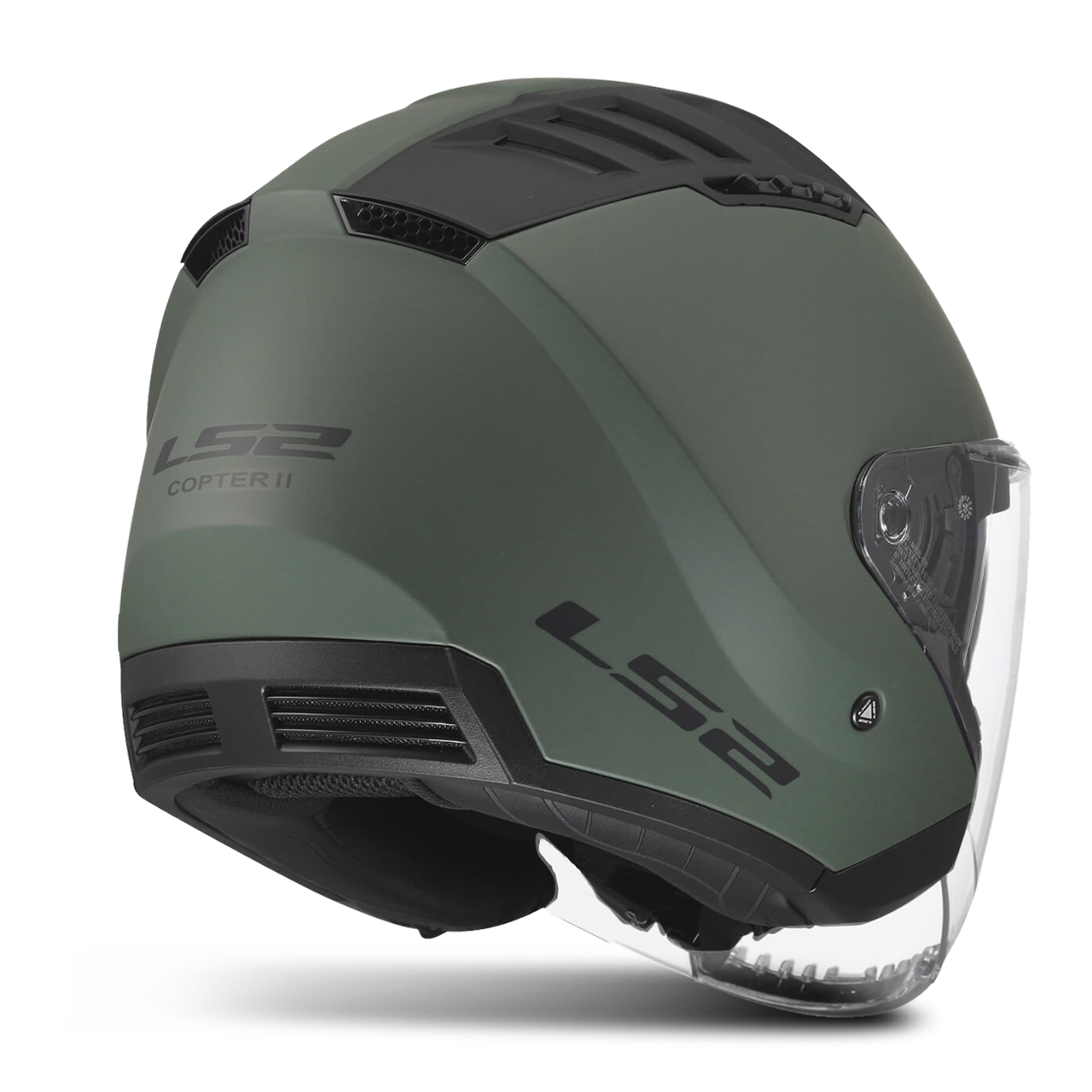 LS2 OF600 Copter II Solid Open Face Helmet