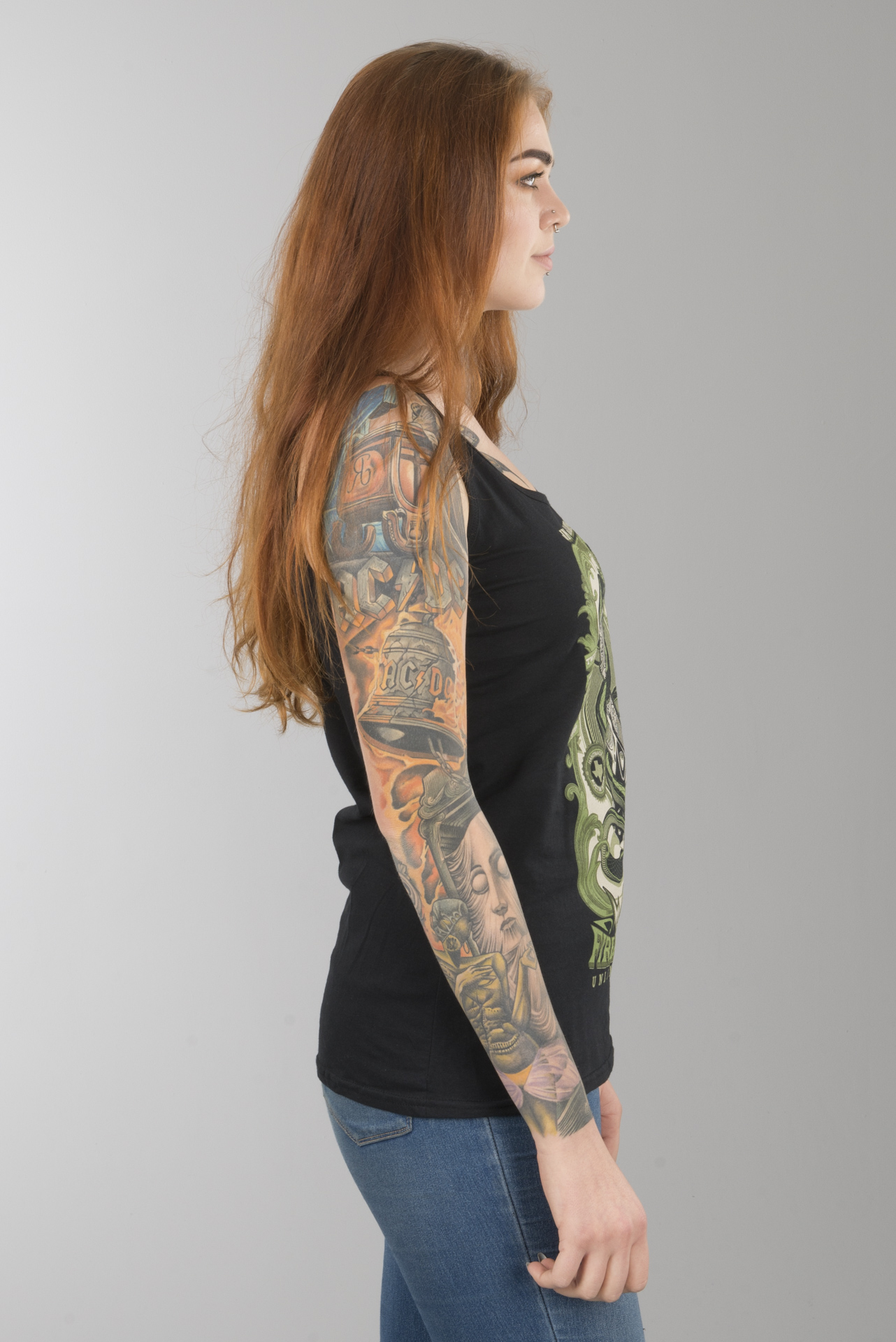 West Coast Choppers Skelly Snake Ladies Tank Top