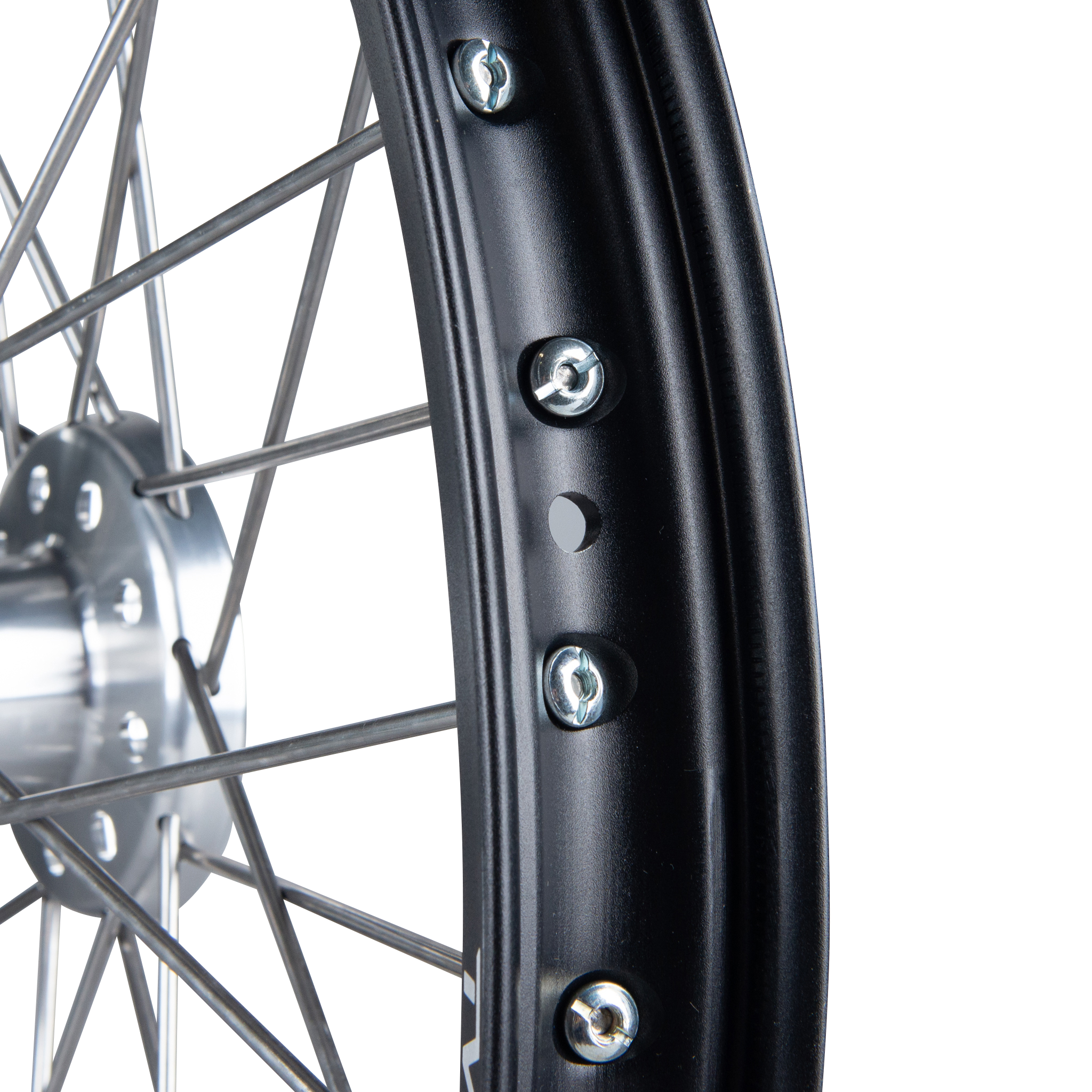 Twenty MX Front Wheel Black-Silver 21"