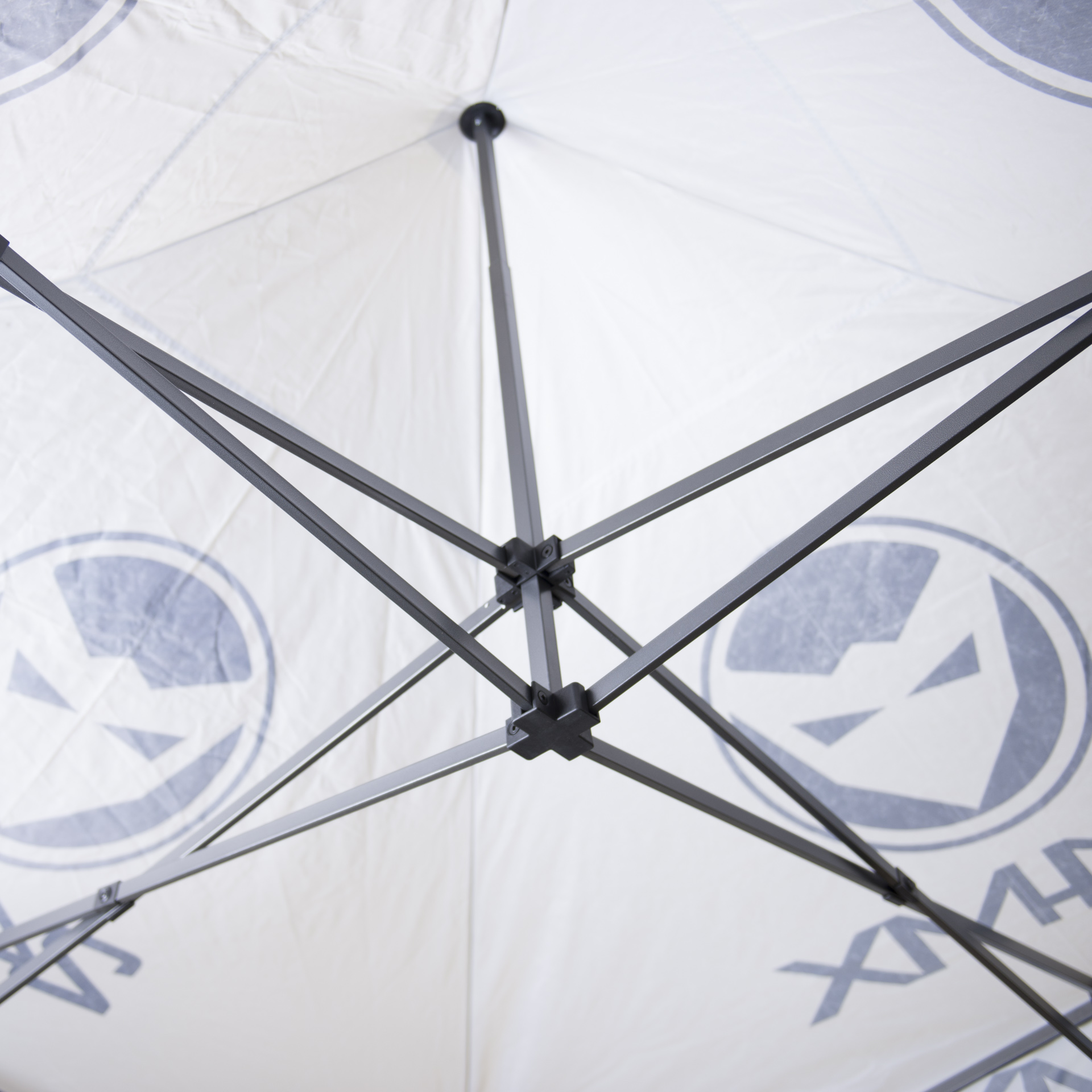 Easy-Up Racetent met Wanden 24MX Grijs