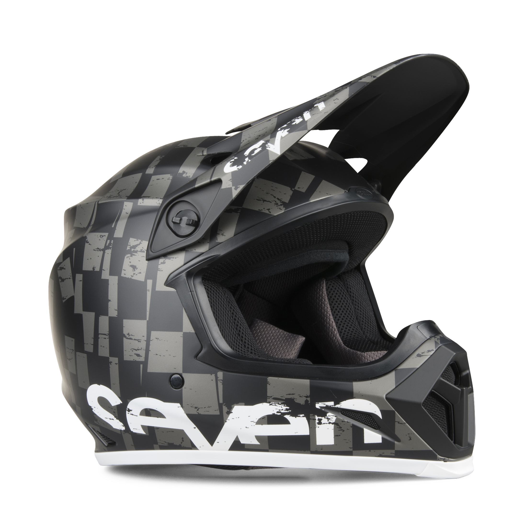 Casque Cross Bell Seven Checkmate Noir - 37% de réduction - 24mx.fr