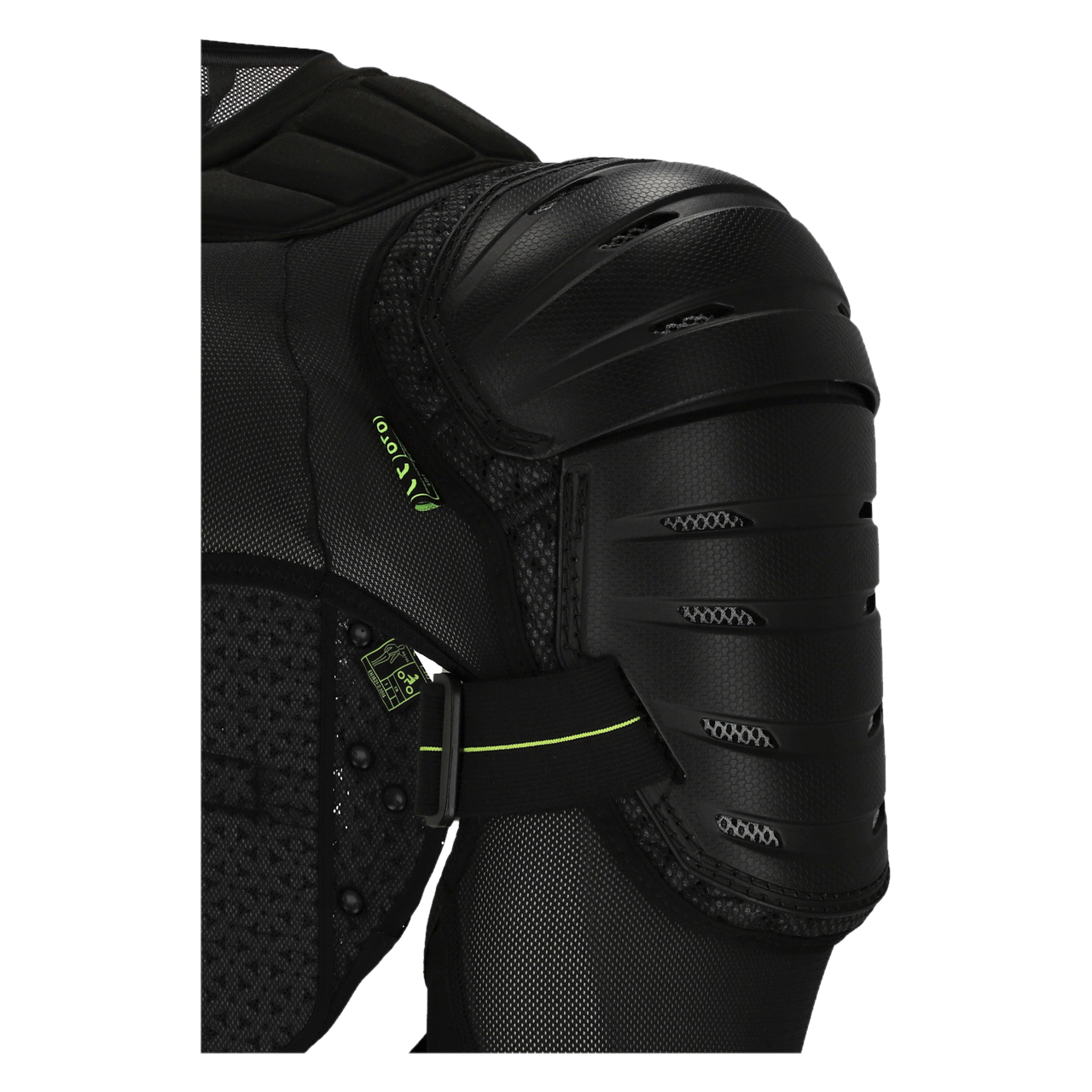 Body-Pantser Acerbis Koert-One Zwart/Geel
