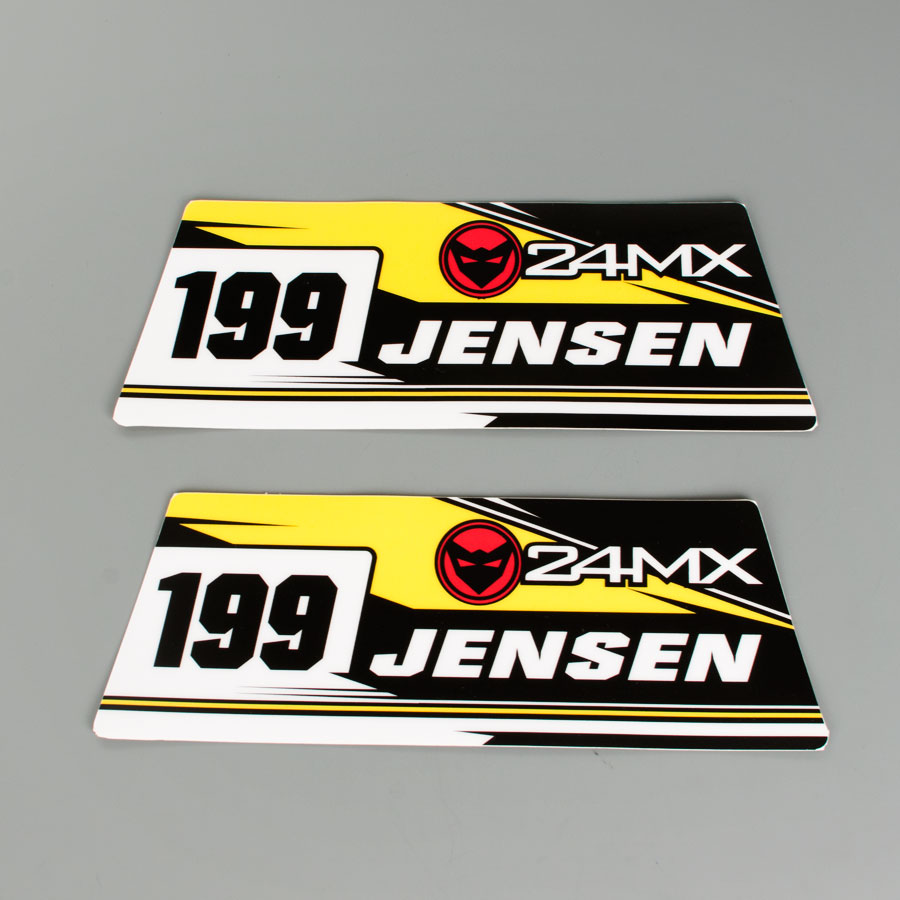 24MX Personalised Bike Stand Decals
