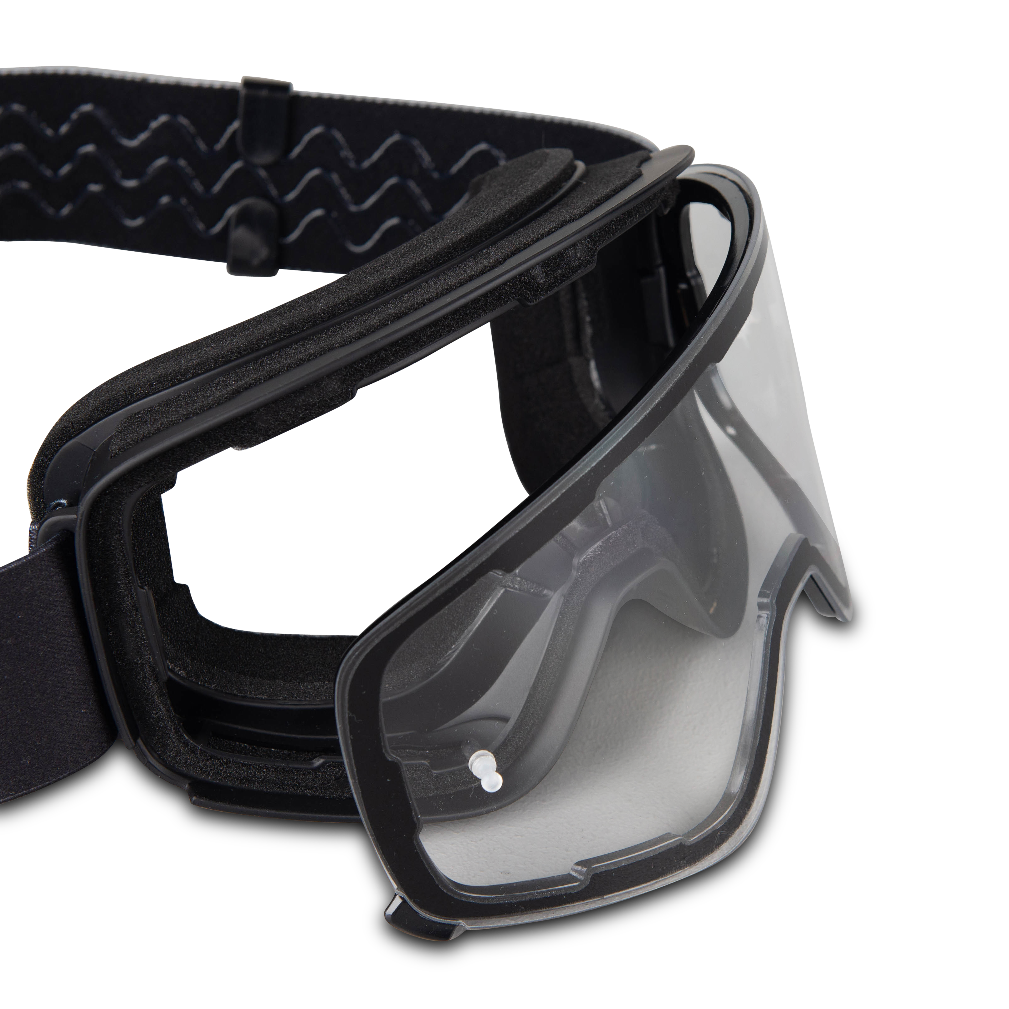 Raven Edge Magnetic MX Goggles - Mirror