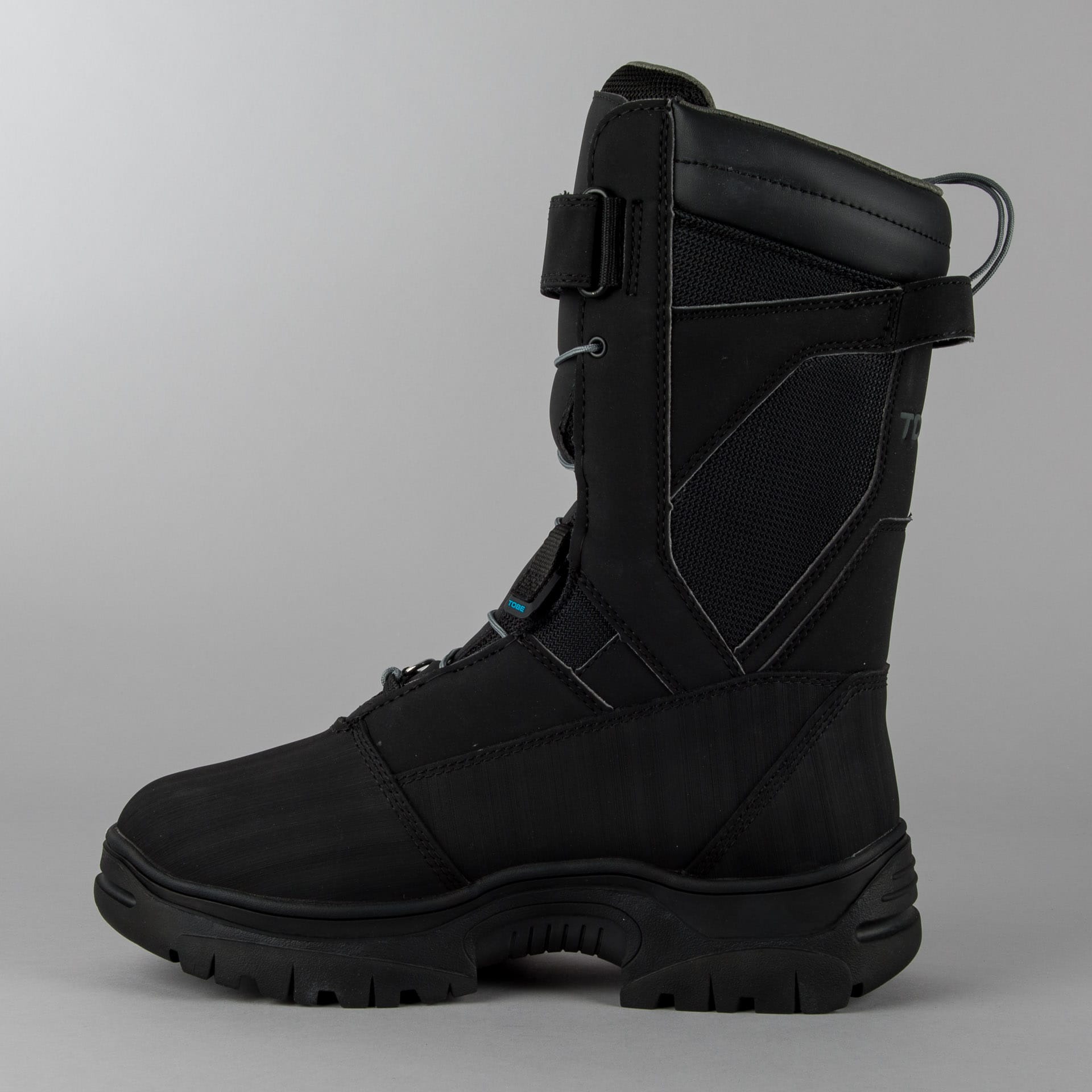 Skoterkängor TOBE 2.0 Contego Speed Lacing Jet Black Nu 65 Tobe Contego 2.0 Boot Jet Black