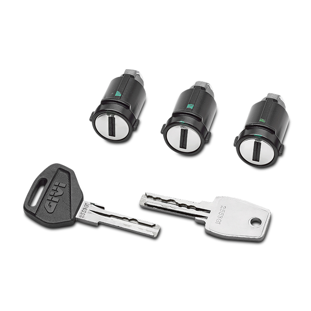 Set Lacăt De Siguranță Givi Smart Security Lock Pentru 3 Carcase