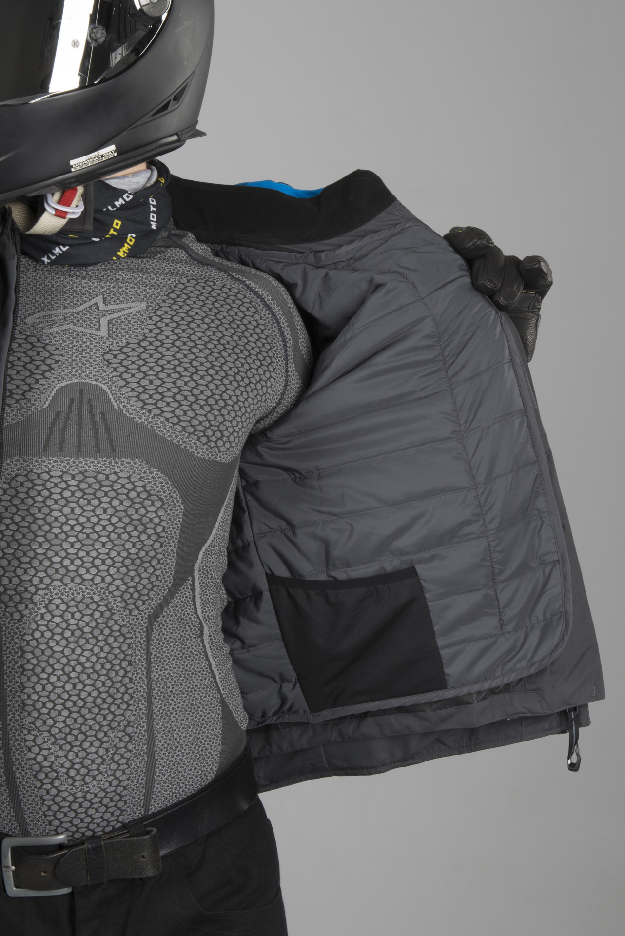 Chaqueta Softshell de Moto Macna Aytee Night Eye